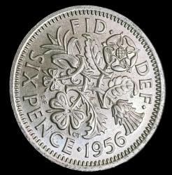 LOT.16 » İngiltere 1956 6 Pence