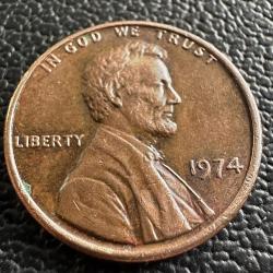 ABD 1 Cent 1974 Amerika