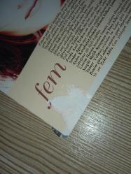 Cd Sibel Alaş FEM albümü. Orijinal sarı bandrollü dönem baskı. Disk 10 üzerinden 9 sorunsuz çalışıyor. Kartonetin sayfalarında yıpranma var