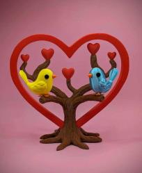 Kuşlar Dekoratif Figür 20 cm