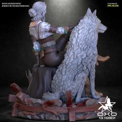 Ciri the Witcher Figür - 23 cm