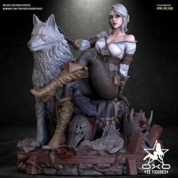 Ciri the Witcher Figür - 23 cm