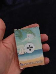 fantastik hisset iskambil Oyun Kartları destesi sıfır jelatinind