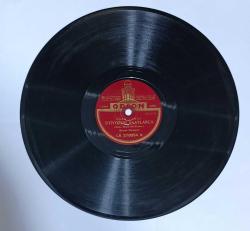 HAMİYET YÜCESES, YOLUNDA İNLEYEYİM - İSTİYORUM SAATLARCA, 78 LİK DEVİR NADİR TAŞ PLAK 10/9 KONDİSYONDA