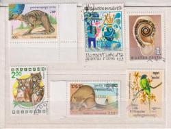 DÜNYA PULLARI KARIŞIK LOT