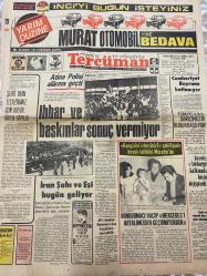 TERCÜMAN GAZETESİ - DOĞUM GÜNÜ HEDİYESİ (TURKISH NEWSPAPPER) - 28 EKİM 1975 - SADECE TEK YAPRAKTIR -Rıza Pehlevi-Farah Pehlevi-Mürettef-Sevket Uygun-Ahmet KABAKLI-Ergun Göze-Rauf Tamer-Murat-Dondurmacı Vacip-İhbar ve baskınlar sonuç vermiyor-Şehit olan elçilerimiz için büyük tören yapıldı-Atina Polisi alarma geçti-İran Şahı ve Eşi bugün geliyor-Hangisini istersiniz çekilişinin büyük talihlisi Mürettef’te-Dondurmacı Vacip Mercedes hayalimizden geçirmiyorduk-Türkiye ABD görüşmeleri bugün başlıyor-Cumhuriyet Bayramı kutlanıyor-Ecevit Ambargonun kalkmadı biçimi değiştirdi-Fikirler Görüşler Düşünceler Ön lisans Okulları Yaygın Teknik Eğitim-Sözün kısası-3 sual 3 cevap-Yıldızınız ne diyor-Televizyonunuzu sokağa atmayın orijinal Esem voltaj regülatöründen şaşmayın-Satılık-Eleman Arıyor-Üniversiteye giriş için matematik-Türkiye ABD görüşmeleri bugün başlıyor-Gün ışığında - İdil Koleksiyon