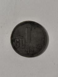 Türkiye 50 Kuruş, 1935 Gümüş 6 gr