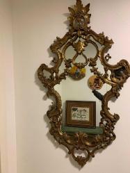 El Oyma Masif Ahşap Üzeri Altın Doreli 140 Cm Uzunluğunda Muhteşem Güzellikte