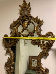 El Oyma Masif Ahşap Üzeri Altın Doreli 140 Cm Uzunluğunda Muhteşem Güzellikte