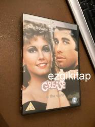 grease dvd  (PC'de denenmiştir/izlenmiştir) john travolta olivia newton john  (grease is the worls dvd)