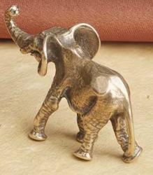 Pirinç Fil Figürü – Mini Dekoratif Biblo