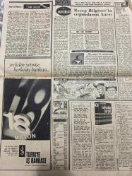 TERCÜMAN GAZETESİ - DOĞUM GÜNÜ HEDİYESİ (TURKISH NEWSPAPPER) - 20 MART 1969 - SADECE TEK YAPRAKTIR -Semih Balcıoğlu-Kabzımal Aydın Dündar-Mustafa Korkmaz-Rıdvan Uçar-Halit Fahri Ozansoy-Recep Bilginer-Şükrü Baban-Suna San-Mithat Sertoglu-Bayezid Bistami-Ismail Hakkı Bursevi-Yurdunur Çağlar-Hamdi Koser-Şimdi de Sıra Semih Balcıoğlu nda-TRT Kanununun esasları belli oldu-2 Genel Kadınla Eğlenen Kabzımal Katil Oldu-186 işçi Diyarbakır Belediyesini işgal etti-Vapurlarda Jilet Satarak İki Kat Sahibi Oldu-Recep Bilginer in çırpınışlarına karşı-Havagazı ile zehirlenme-Kültür mü İktisat mı-Yeniden yetmişe herkesin bankası-18 Milyon Türkiye İş Bankası-Evliyalar Tarihi-Anahtar Deliği-Hafiyeler Kralı-Dış Politika-Gong