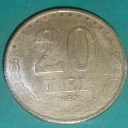 ROMANYA  1992   20  LEI