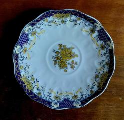 24 Ayar Altın Kaplama Almanya Yapımı Dekoratif Fincan Altlığı