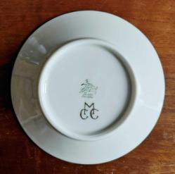 HERTEL JACOB Bavaria Germany Dekoratif Fincan Altlığı