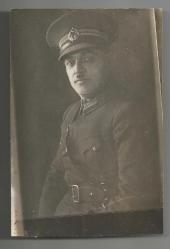 1928 ARKASI OSMANLICA YAZILI SUBAY FOTOĞRAFI...