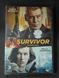SURVIVOR * ÖLÜMCÜL TAKİP * PIERCE BROSNAN * MILLA JOVOVICH * DVD AMBALAJINDA