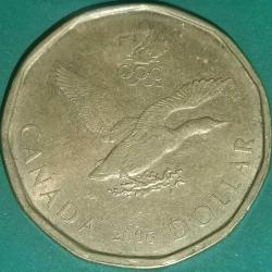KANADA  2006   1  DOLAR   HATIRA  XX Kış Olimpiyat Oyunları, Torino 2006