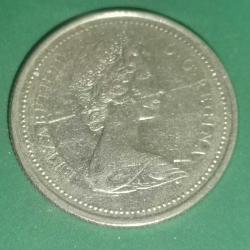 KANADA  1973     25 CENT  HATIRA  100. Yıl - Kanada Kraliyet Atlı Polisi