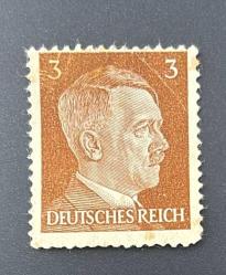 Almanya Pulu - Germany Stamp - Postadan Geçmiş Pul Filateli -   Adolf Hitler Temalı Pul, 3 PARA - YABANCI PULLAR-NOSTALJİK DOĞUM GÜNÜ HEDİYESİ