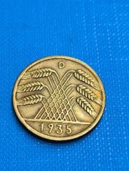 Almanya 1935 10 Pfenig ( Nazi Dönemi)