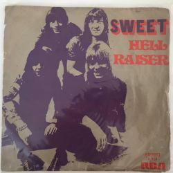 The Sweet / Hell Raiser - Burning / Turkey 1973 / 45'lik / *Rock*