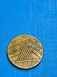 Almanya 1924 10 Pfenig