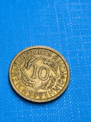 Almanya 1924 10 Pfenig