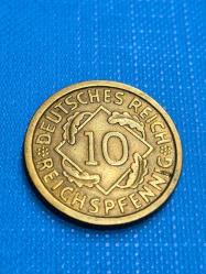 Almanya 1935 10 Pfenig Nazi Dönemi