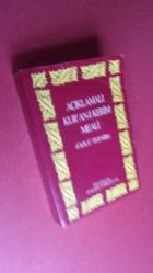 AÇIKLAMALI KURANI KERİM MEALİ VE ÖZLÜ TEFSİR, cep boy