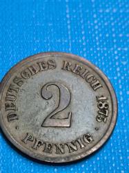 Almanya 1875 2 Pfenig