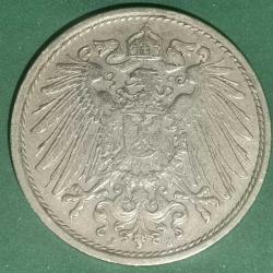 ALMANYA  1912 J    10  PFENNIG