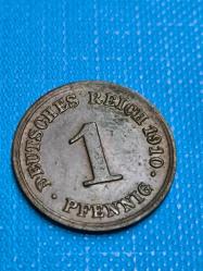 Almanya 1910 1 Pfenig