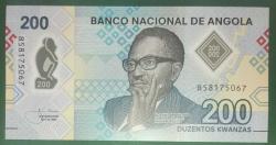 LOT.4 » ANGOLA 200 KWANZA  2020  ÇİL  POLİMER