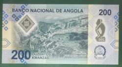 ANGOLA 200 KWANZA  2020  ÇİL  POLİMER