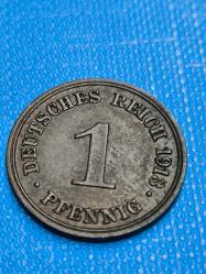 Almanya 1913 1 Pfenig