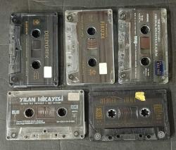 KARTONETSİZ SOUNDTRACK KASET LOTU * LOT 285 * THE BODYGUARD * NEREDESİN FİRUZE * DELİYÜREK * DEMİR KIRAT * YILAN HİKAYESİ