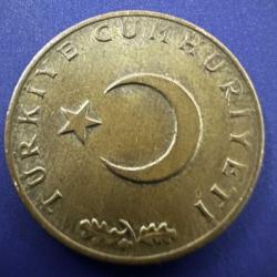 10 Kuruş 1972. Tedavül.