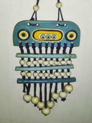 19998-ÇOK GÜZEL NAZAR BONCUKLU DUVAR SÜSÜ