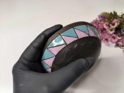 El Boyama Seramik Kase - Tabak - Çerezlik - Çini Seramik Tabak