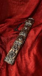 VİNTAGE ESKİ ÜRÜN FERMAN MESAJ KUTUSU İŞÇİLİKLİ