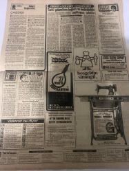 TERCÜMAN GAZETESİ - DOĞUM GÜNÜ HEDİYESİ (TURKISH NEWSPAPPER) - 2 EYLÜL 1975 - SADECE TEK YAPRAKTIR -Ecevit-Erbakan-Faruk Ilgaz-Suna San-Ahmet Kabaklı-Rauf Tamer-Nazlı Ilıcak-Partiler merkez adaylarını da tespit ediyor-Eylül’de mezun olanlar da üniversitelere kabul edilecek-Mısır ile İsrail anlaştı-Amerika Libya’ya da silah ambargosu koydu-5 Eylül 1975 Tercüman’ın büyük forumu-Erbakan CHP için 40 yıllık Yani olmaz Kani dedi-Defile 75 finalistleri Paris’te-Çağdışı-Tarihi geleneklere bağlılık ve kadirbilirliğin muhteşem tablosu-İlkel insan daha mı mutlu-3 sual 3 cevap-Yıldızınız ne diyor-Lise son sınıf temel fen eğitimi ve üniversiteye hazırlama-Türkiye Demir ve Çelik İşletmeleri Genel Müdürlüğünden 40 ton taranmış beyaz ostopu satın alınacaktır-Bütün kitapçılarda-İnci’yi bugün isteyiniz-7 Murat otomobil birden-250 öğrenciye burs-Sözün kısası-Gün Işığında-Fikirler Görüşler Düşünceler