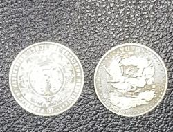 2 farklı kazak tangesi özel hatıra para