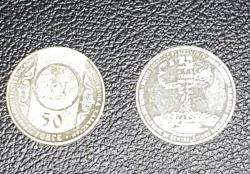 2 farklı kazak tangesi özel hatıra para
