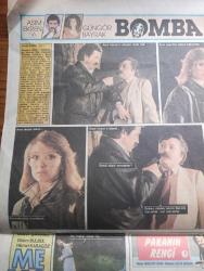 Hürriyet Kelebek Gazetesi - Turkish Newspaper - 6 Temmuz 1987 - genç yıldızlar arıyoruz 2 yılda 70 milyon 12 Film 4 Foto Roman - Bursalı üniversite öğrencisi Güneş Ergen beyaz piyanosuna kavuştu - televizyondan seçmeler - 21 15 son genel vali dizi - 23.00 Otel dizisi - saat 22.00 Pompei'nin son günleri - bomba oynayanlar Asım Ekren Güngör Bayrak Eşref Kolçak Yıldırım Gencer senaryo yönetmen Melih Gülgen  Foto Roman - Memo palyaçonun ülkesi oynayanlar Mesut Çakarlı Didem Bülbül Hikmet Karagöz Foto Roman - paranın rengi yazan Walter Tevis - köydeki yabancı yazan çizen Cemal Dündar - yolculuğa çıkmadan önce arabanızın nabzını ölçün - günün adamı Ali Poyrazoğlu Zerrin Sümer Fotoğrafı - Ferdi Özbeğen kendine bir yıl izin verdi Fotoğrafı - Farah Fawcett skandallar sekreteri Fawn'ı oynamak istiyor fotoğraf - gönülden gönüle oynayanlar Ahmet Özhan Sibel Turnagöl Sümer Tilmaç Nilgün Ersoy ve Haluk Kurtoğlu Foto Roman - Bizimkiler karikatür - Fatoş karikatür - Güngörmüşler karikatür