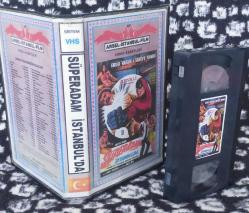 SÜPERADAM İSTANBUL'DA 1972 TELESİNE VHS (NADİR FİLM)