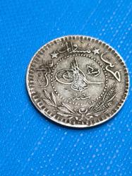 Sultan Mehmet Reşat Nikel osmalı paraları 1327/6