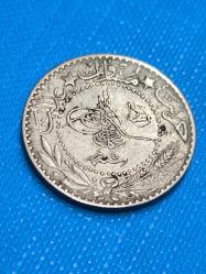 Sultan Mehmet Reşat Nikel osmalı paraları 1327/5