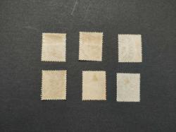 6 çeşit Fransa Klasik Pul