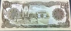 AFGANİSTAN   1000    AFGANİ  (1991)- ÇİL